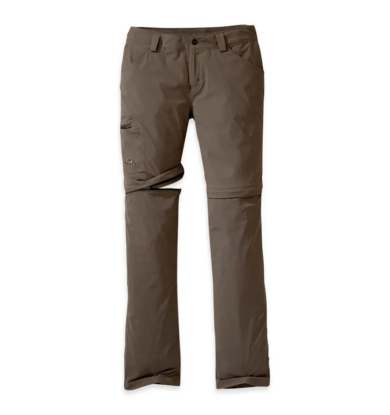 Outdoor Research Womens Equinox Convert Pants Mushroom